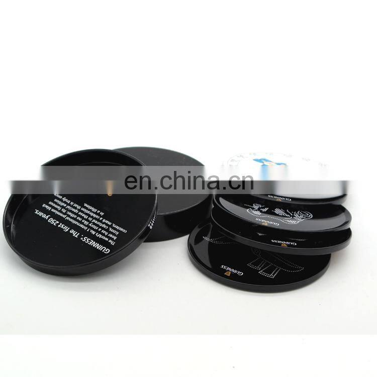 wholesale round metal tin can container for packing box