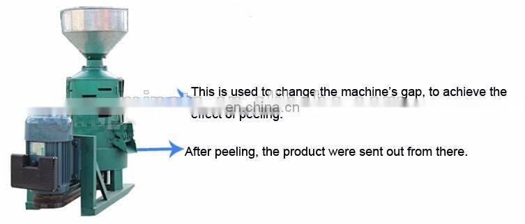 Wheat kernels machine / rice peeling machine / wheat peeler