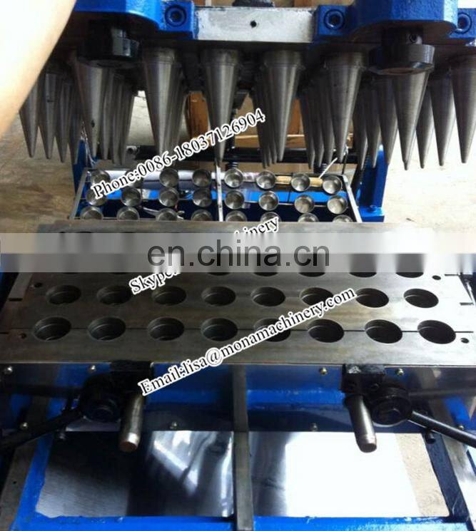 Stainless steel automatic ice cream waffle snow cone machine