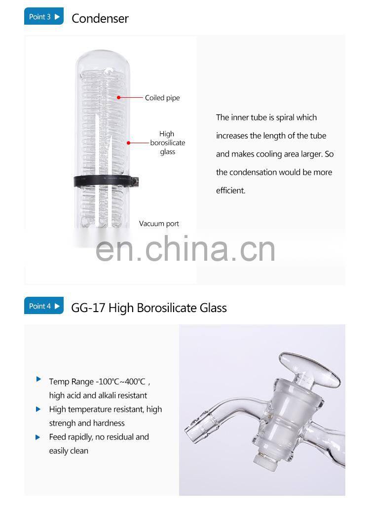 Lab Distillation Equipment  Mini Rotary Evaporator