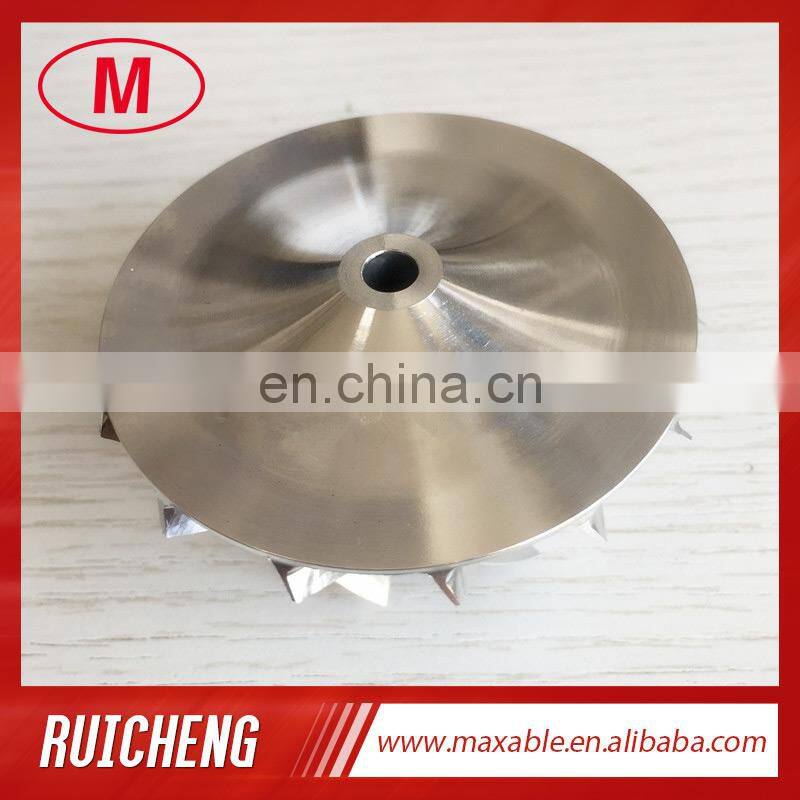 RHF5V 39.98/56.00mm 7+7 blades high performance turbo Billet/milling/aluminum 2618 compressor wheel for VB13