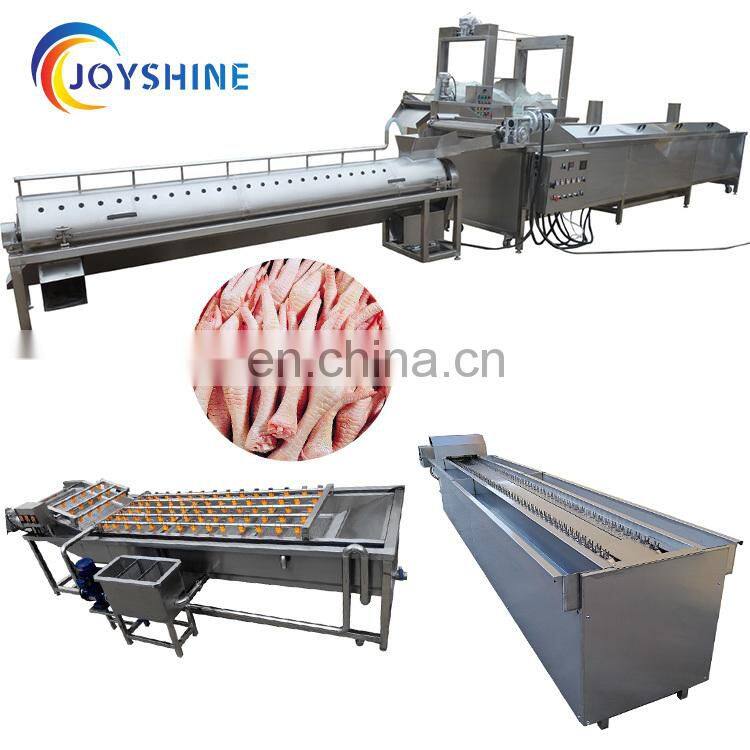 automatic high quality chicken slaughter machine chicken feet process line