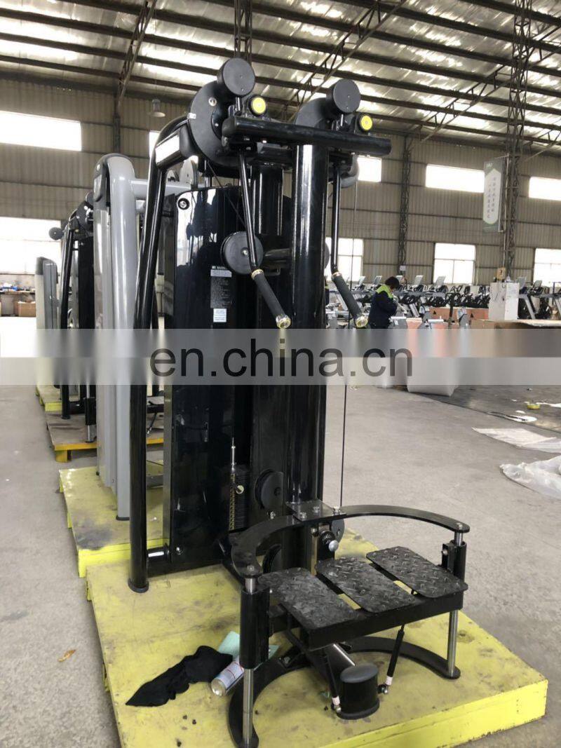 Customized Gym Equipment Shoulder Cable Standing Lateral Raise Machine Pin Loaded Standing Lateral shoulder equipment TT73