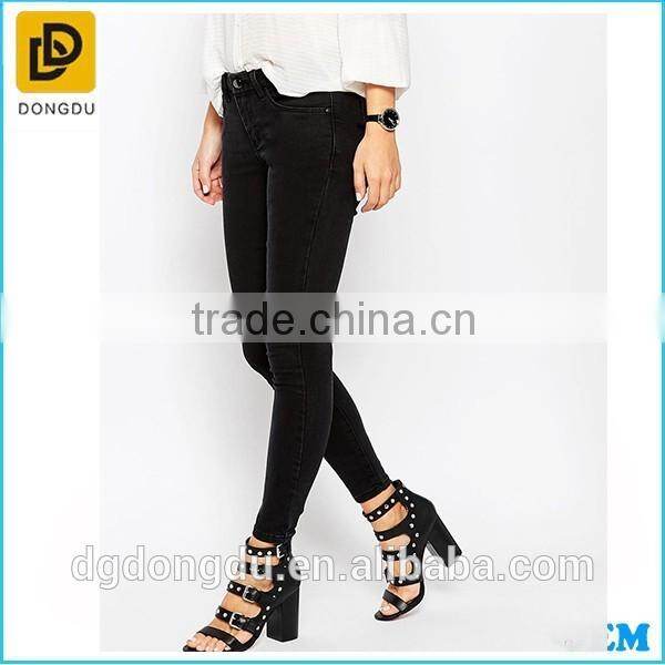 Top Quality Brand Name Women High Waiste Denim Jeans Skinny Jeans