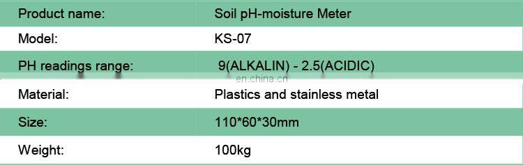 Ph Meter Tester Soil Moisture Ph Sensor Price