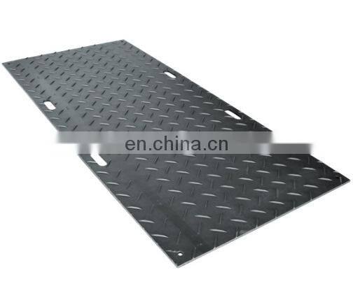 Crane excavator PE grounding earthing mat