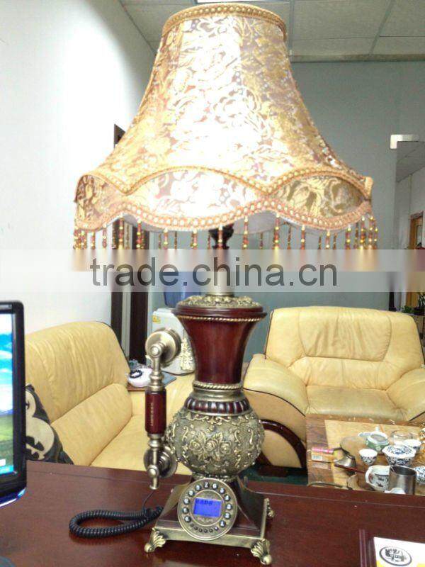 Bedside Lamp with telephone