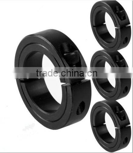 1-3/4'' (1.75'') Bore One-Piece Clamping Shaft Collar, Black Oxide Plated