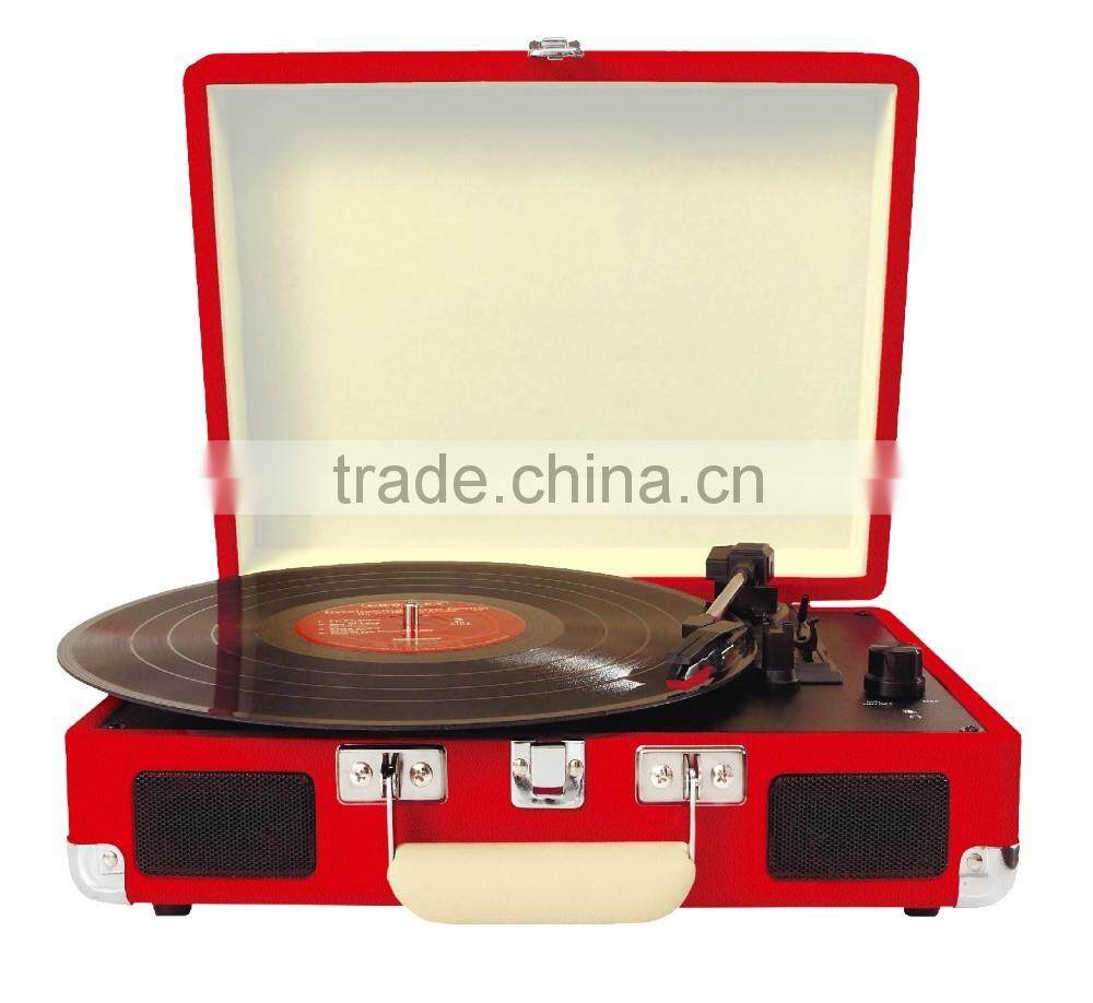 New retro USB radio FMPLAY vinyl Turntable record player