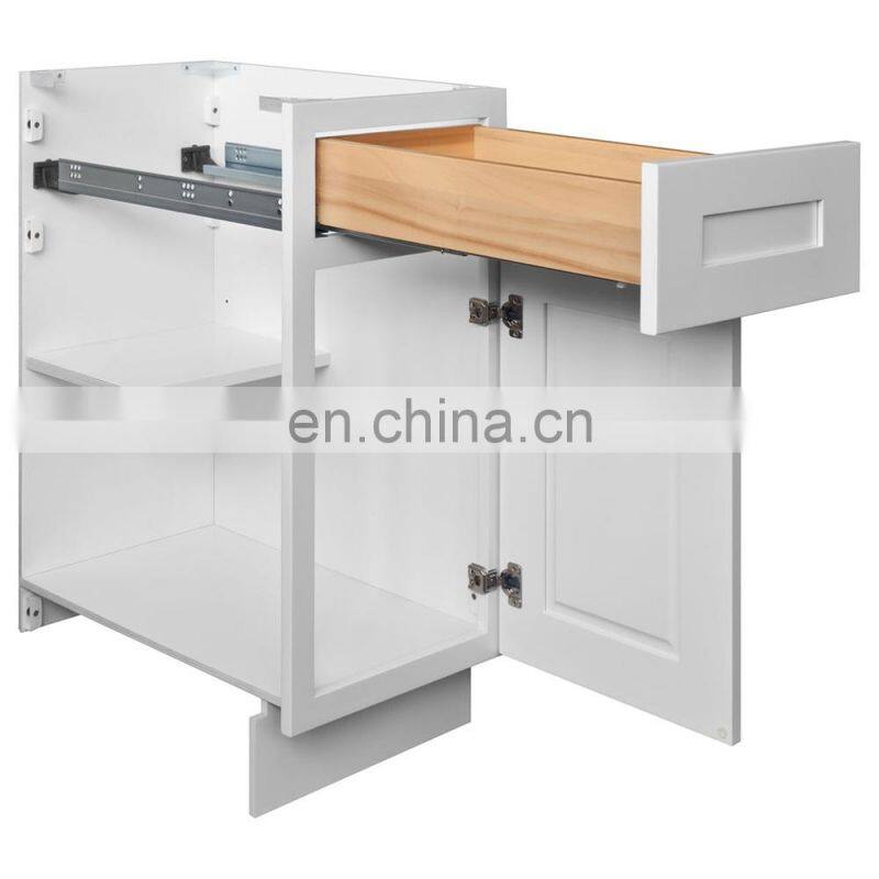 Modular RTA White Shaker Kitchen Cabinets for American Market