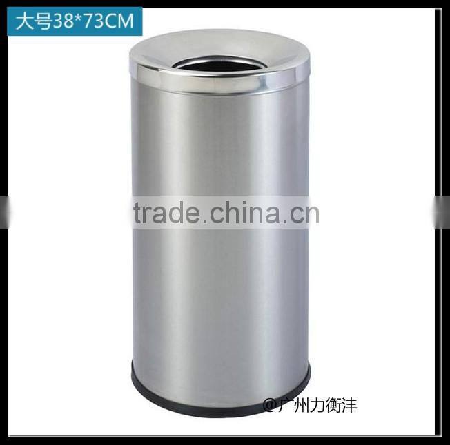 opening top trash can, rubbish bin
