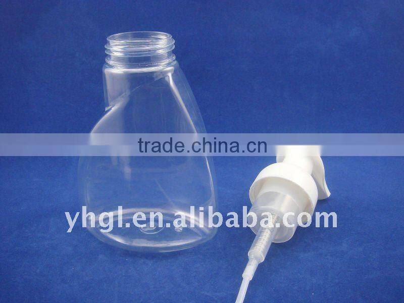 PET hand wash foam pump bottle