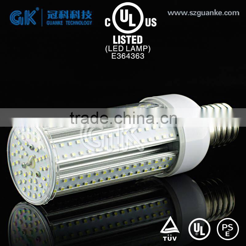 CUL/UL E26/E39 street light 360 degree led lamp 12w 16w 20w 24w 5 years warranty for sale