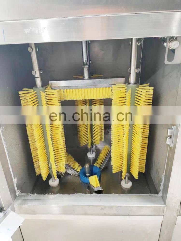 Best price automatic high pressure 5 gallon barrel bottle interior and exterior washing cleaning brushing machine