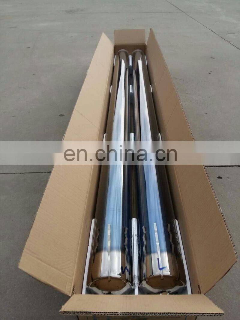 Three target large diameter solar vacuum tube for solar cooker