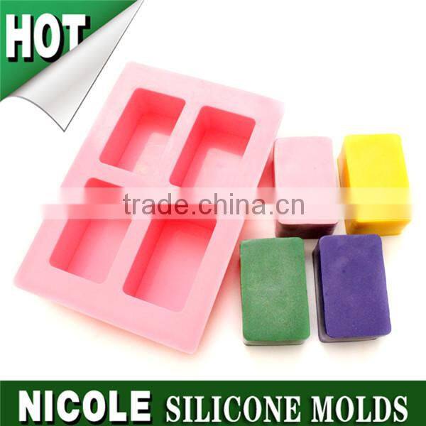 B0145 food grade custom silicone chocolate molds bar shape