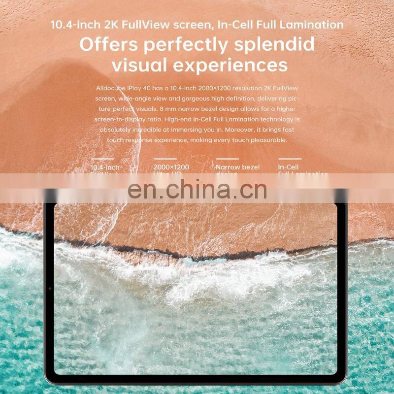 ALLDOCUBE iPlay 40 10.4 inch 4G LTE Call Tablet PC 2K Screen 8GB RAM+128GB ROMSpreadtrum T618 Android 10 Dual WiFi Tablet PC