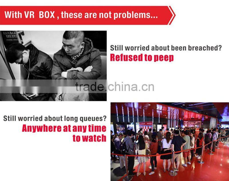 Fashion Style VR Box 2 Generation Virtual Reality 3D VR Box 2.0