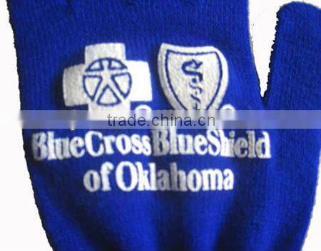 Stretch knitted gloves for adults