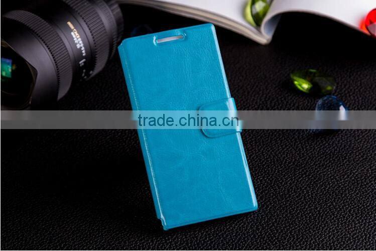 high quality For huawei honor 6 case flip leather