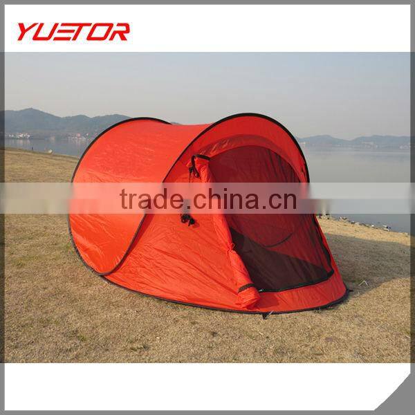 Fiberglass Pole Material and polyester Fabric 2 person boat pop up tent