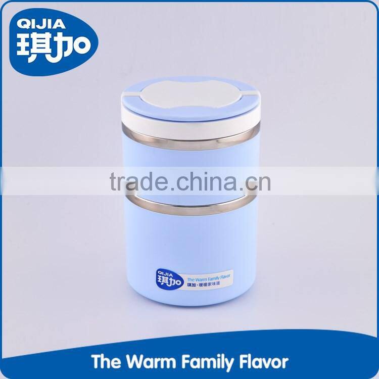 Heart print high quality thermo container 1033