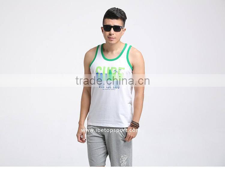 OEM service Customize wholesales cheap price sport vest singlet