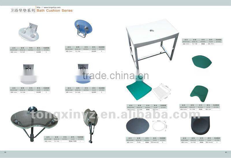 Super High Quality Wall Mounted Folding Shower Seat TX-116A