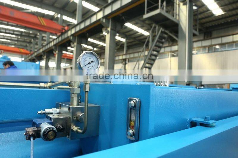 13mm*4000mm Hydraulic Guillotine Shearing Machine / hydraulic guillotine shear