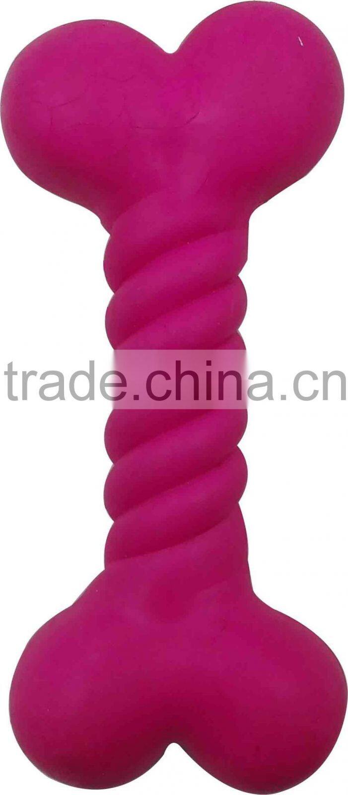 Colorful circle chew dog toy,soft rubber dog toy