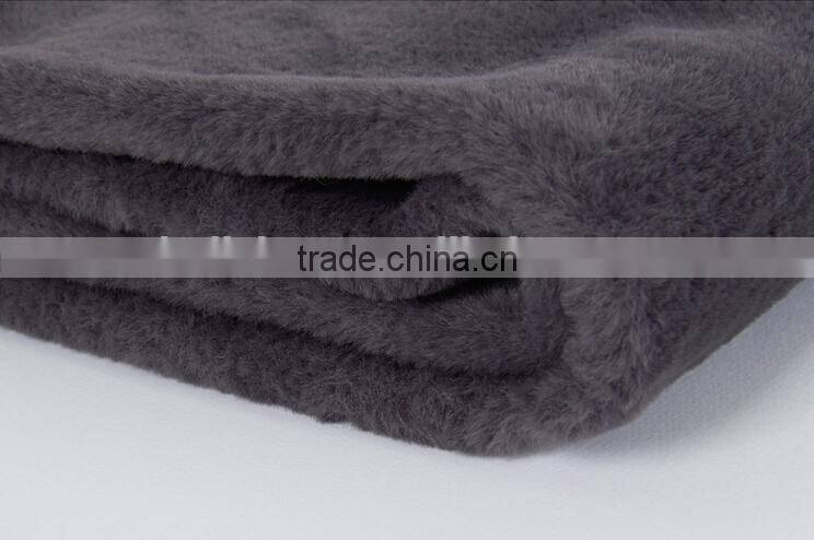 Korea Fashion Plush Plain Lady Fur Scarf Woman Neck Warmer