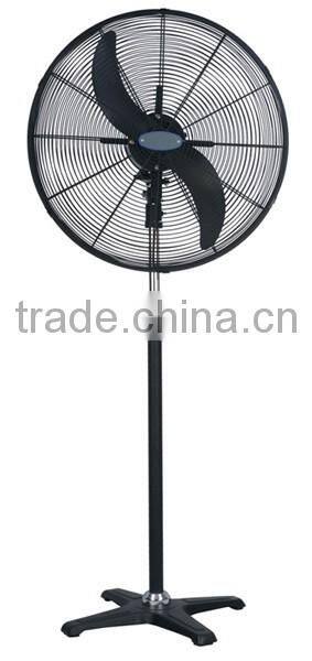 Powerful floor industrial fan, metallic fan, industrial stand fan