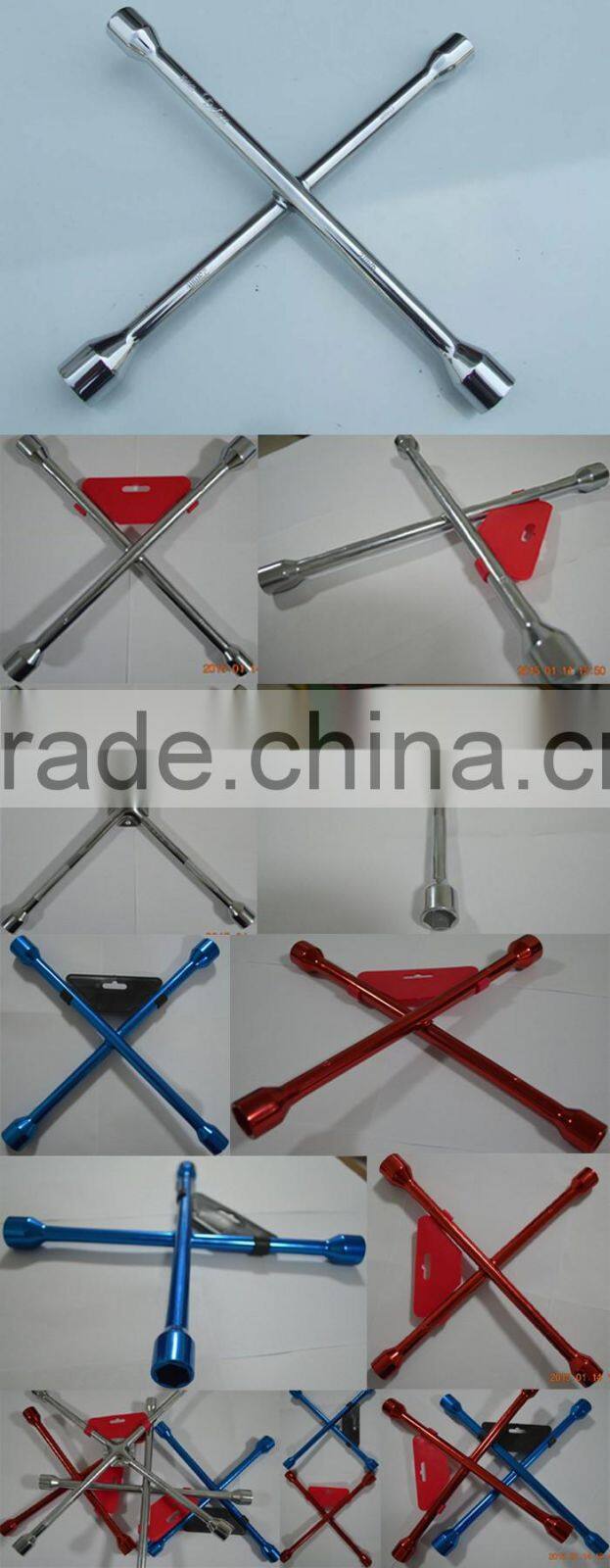Carbon Steel Tire Wrench Cross Rim Wrench