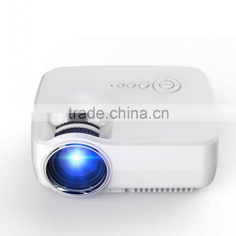 LCD LED Mini Projector 800 Lumens Full HD 1080P Potable Projector For Home TV Movie Video Game