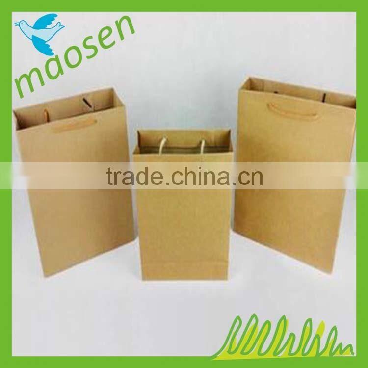 High quality custom brown Kraft paper bag