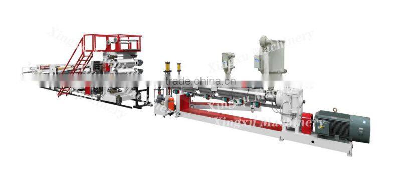 good smooth finish single screw extruder/single screw plastic extruder machine (sj series)