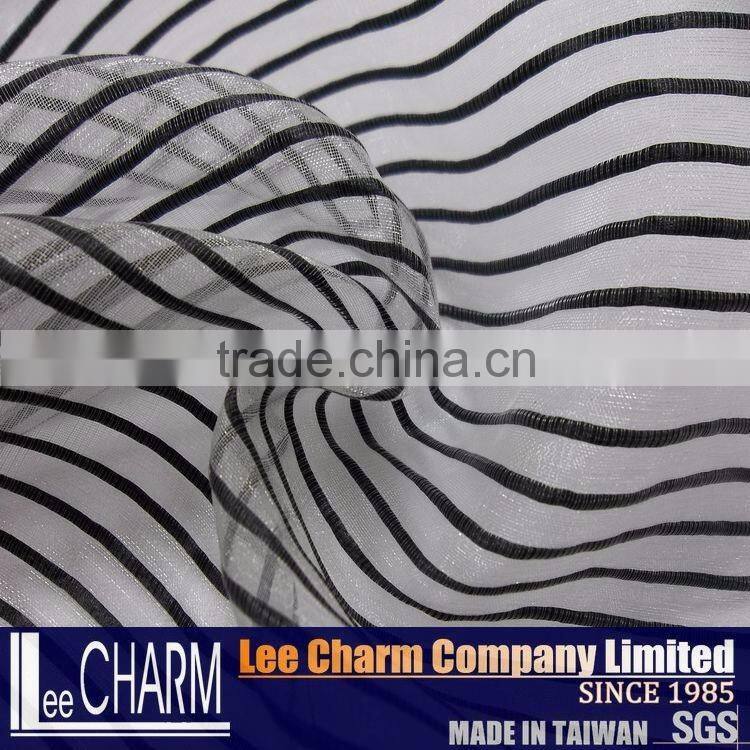 Black Polyester Turkish Turkey Curtain Fabric