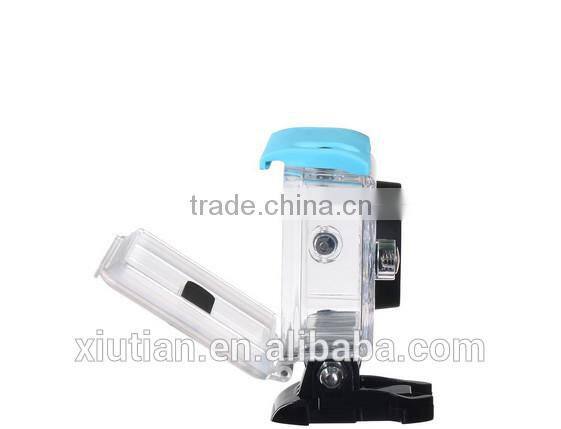 Xiaomi Yi Camera Waterproof Case+Surfing Mouth Mount+Floating Bobber for Xiaomi Yi Camera Accessories Xiaoyi Action