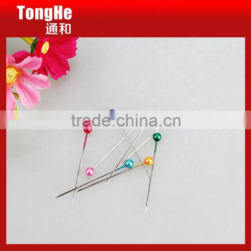 Colorful Ball Head Pin Pearl Head Pins, Garment accessories