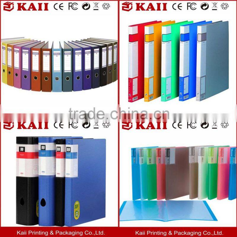 Custom pocket file folder with clips, plastic file folder,presentation folder,paper file folder manufacturer in China for years