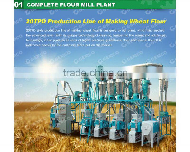 100 Ton/24hr maize milling plant