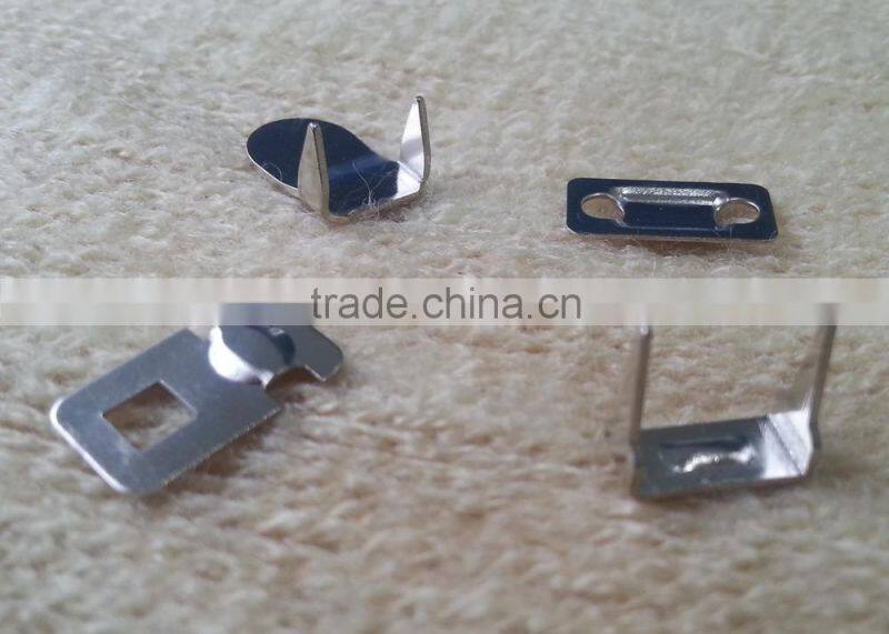 8014B Suit Trousers Metal Hook and Bar in Silver NF --- 8014B