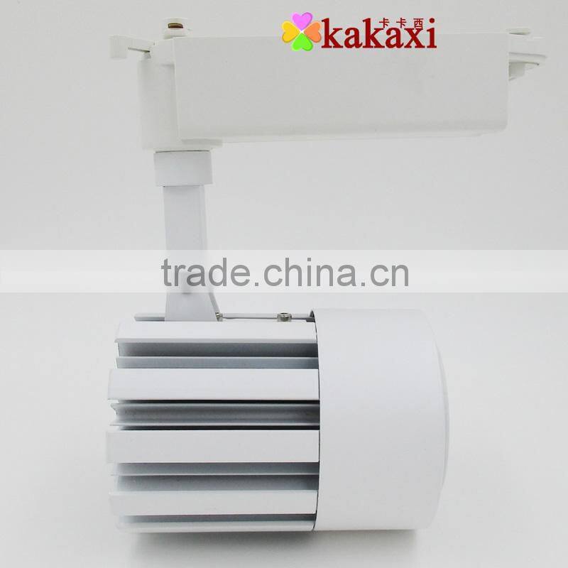 Kakaxi High Quality LED Track Light 20W 30W Clothing Store Rail Lights Showcase LED Spotlights