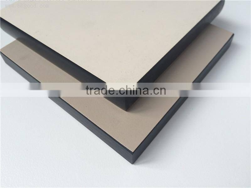 Bhgood glossy pink color hpl compact laminate stone cladding panels