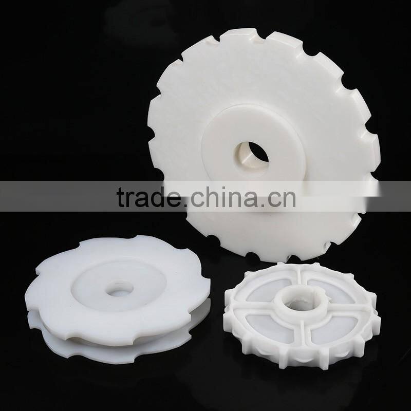 plastics products PA6 nylon worm gear wheel