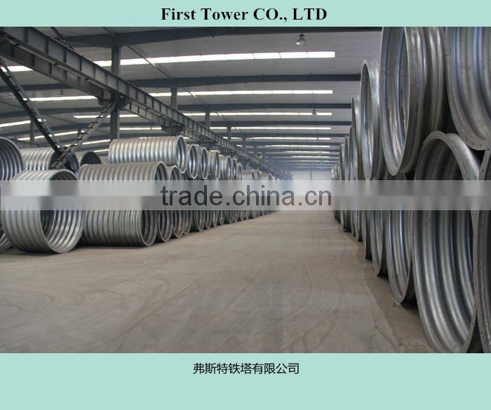 water conveyance corrugated culvert pipe