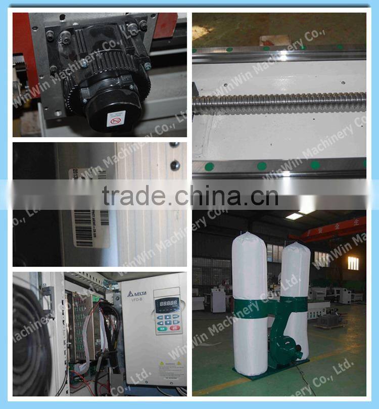 High Quality 3 Axis 1400x3400mm Wood Door Machine/ CNC Machining Center