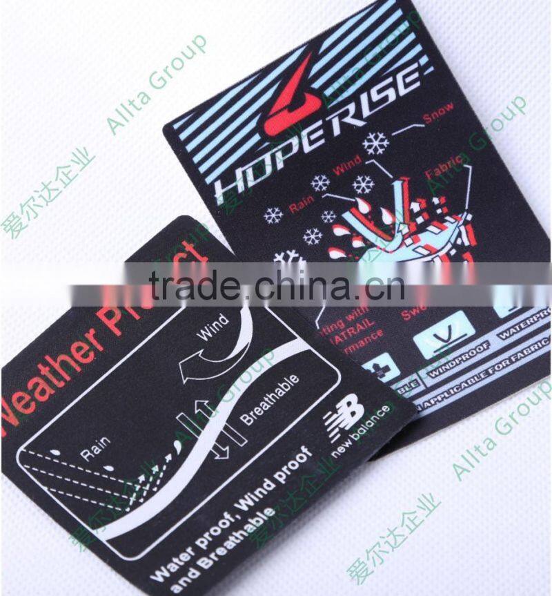 Directly Factory Wholesale waterproof custom garment paper printed labels and tags