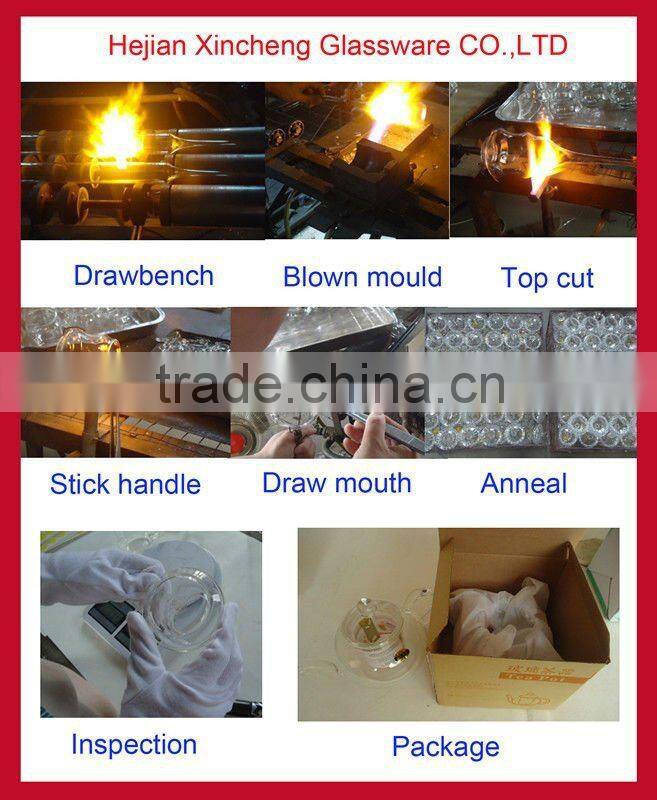 hot sale New Style design Handmade process Heat resistant borosilicate glass teapot set