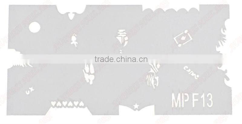 skull airbrush stencils for beauty nails